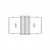 ADS Internal Coupler, Snap HDPE Single Wall Black Male x Barb 3" | DFECPINT030