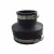 Flexible Coupling, 2" x 1-1/2"PVC Black