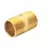 Pipe Nipple, 1/4" x 3"Threaded Lead Free Brass Schedule 40
