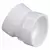 DWV-PVC 22-1/2 ELBOW SLIP 3"