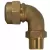 Elbow, 3/4"Type Q CTS Compression x MNPT Brass 74779MQ Series 90 Degrees 1/4 Bend
