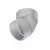 4" Hub x Spigot NDS P Series SDR-35 White PVC 45 Degrees 1/8 Bend Solvent Weld Sewer Elbow
