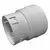 Pipe Adapter 4" White PVC Schedule 40 SDR-35 Corrugated | PL-IT44CC