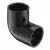 Sch. 40 Black PVC Elbow 1-1/2" Socket | 406015B
