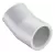 Sch. 40 PVC Elbow 3/4" Socket 22-1/2 Degree Standard | 416007