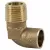 Elbow, 3/4"Solder Cup x MNPT Bronze 707-4-LF Series 90 Degrees