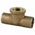 Tee, 3/4"Solder Cup x Solder Cup x FNPT Bronze 712 Series