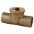 Tee, 1" x 1" x 1/2"Solder Cup x Solder Cup x FNPT Bronze 712R Series