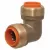 Elbow, 3/4"Push Brass P707 Series 90 Degrees