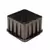 Riser, 11" Black HDPE Square