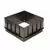 Riser, 16" x 16" Black HDPE Square