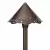 Alliance Lighting Area Light Hat, Aged Brass 7.5" | AOLAL400