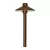 Alliance Outdoor Lighting Path Light, Bi-Pin G4 Aged Brass | PAL105