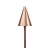 Alliance Lighting Area Light Tiki Hat, Integrated LED Cast Aluminum 8" x11" | TIKI