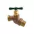 Aqualine Hose Bibb, 1/2" X 3/4"Fipt X Mht Brass | HB075M