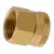 Hose Fitting, 3/4"FHT x FPT Brass Swivel
