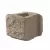 Palermo Block, 8" x 9-1/2" x 9" Tan AB Europa