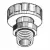 Action Machining Male Adapter, Schedule 80 PVC 1" x 1" | AFI18010