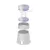 Valve Box, 10" Round Black Box Reclaimed Water with Purple Lid