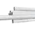 Sewer and Drain Pipe, 4" x 10'Bell End White PVC Solid
