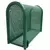 Protection Enclosure, 10" x 12" x 18" Forest Green Steel Backflow Lift-Off