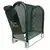 Protection Enclosure, 10" x 22" x 24" Forest Green Steel Backflow Hinged