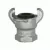 Iron Coupling, 1/2"Claw Coupling x FNPT Ductile