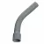 Elbow, 2"Bell End Gray PVC Schedule 40 45 Degrees Standard Bend Radius