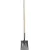 Point Shovel, 0.06" Steel Blade Wood Handle Square Light-Duty