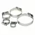 Hose Clamp, 1-1/16" Yellow Dichromate Zinc-Plated Stainless Steel 57 Series