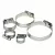 Hose Clamp, 1-1/4" Yellow Dichromate Zinc-Plated Stainless Steel 57 Series