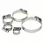 Hose Clamp, 2-1/4" Yellow Dichromate Zinc-Plated Stainless Steel 57 Series