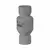 PVC Spring Check Valve 1-1/2" Slip
