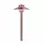 Top Assembly, 6.3" Copper/Brass For Grande Risers in Path Lights Delmare Series Zoning