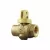 Ball Valve Curb Stop, 3/4"FPT Lead-Free Cast Brass 300 psi 203NL Series
