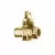Ball Valve Curb Stop, 3/4"FPT Lead-Free Cast Brass 300 psi 262NL Series Minneapolis Pattern