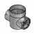 Basin, 6" Round 1-Outlet