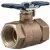 Ball Valve, 2"Threaded Lead-Free Cast Copper Silicon Alloy 600 psi LF622F Series Non Tapped