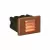 Wall Light, 2 W 2700K Integrated LED Powder Coated Bronze Metallic Stamped Copper Zoning