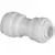Hydro-Logic 1/2Inches QC x 3/8Inches QC reducing union straight