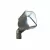 Up Light, Integrated LED Powder Coated Bronze Metallic Die-Cast Aluminum/Brass Zoning/Color Changing