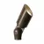 Up Light, GU4 MR11 Halogen Powder Coated Bronze Metallic Die-Cast Zinc/Aluminum Metallo Pesante Series