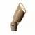 Up Light, GU4 MR11 Halogen Powder Coated Bronze Metallic Die-Cast Zinc/Aluminum Metallo Pesante Series