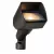 Up Light, 12.6 W 2700K Integrated LED Flat Black Die-Cast C360 Brass Paner Baton Series Zoning
