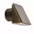PO Designer Wall Light, Luxor Zone/Dim, 2.0W/2.4VA, Wall Wash, Antique Tumbled