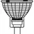 Lamp, 20 W GU5.3 MR-16 99 2950K Halogen Small with Lens 38 Degrees Flood