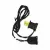 Jumper Cord, 3' Black with Fused Base Plug