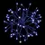 3D Shimmering Sphere, Blue Twinkle LED 12" Blue Tape Low Voltage