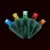 LED Balled Light Set, 26' Multi-Colored Commercial Grade | LED-5MMB-50-MU
