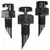 Plant and Shrubbery Nozzle, 180 Degrees Half-Circle Black